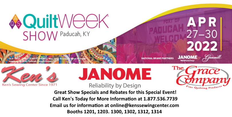 Janome Embroidery Machine Quilt Show Specials