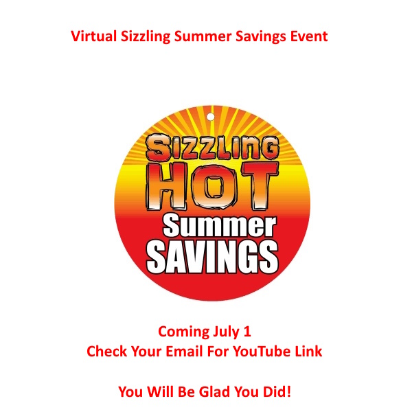 Hot Summer Sales Event - SERGERS