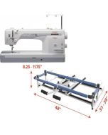Grace Cutie Breeze Frame and Janome 1600P-QC Quilting Frame and Machine Combo