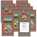 Organ Sewing Machine Needles 100 Count