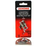 Janome 1600 Series Convertible Free Motion Quilting Foot Set