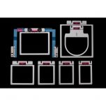 Durkee 7 Piece EZ Frames for Commercial Embroidery Machines