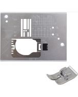 Janome Straight Stitch Needle Plate with Straight Stitch foot for Computerized Models (860405906)