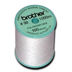Brother Embroidery Bobbin Thread Black 60 weight (one spool)