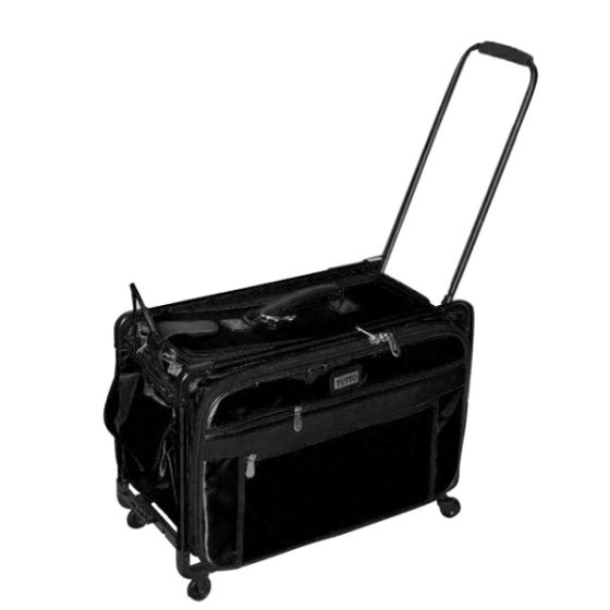 Tutto 22 Sewing Machine Trolley on Wheels Black