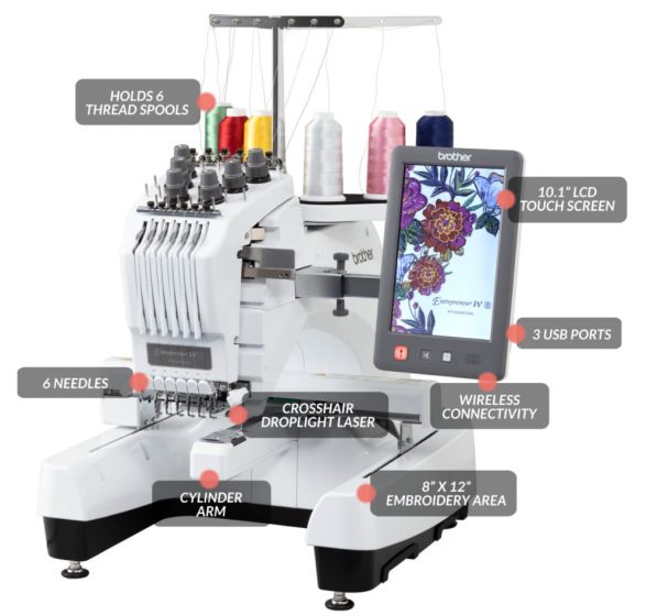 Brother Commercial Embroidery Machine