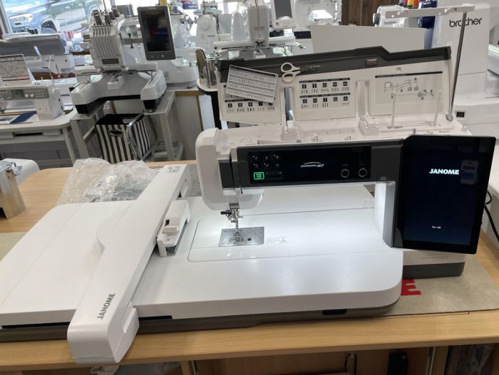 Janome Continental M17 Professional Sewing, Quilting, & Embroidery