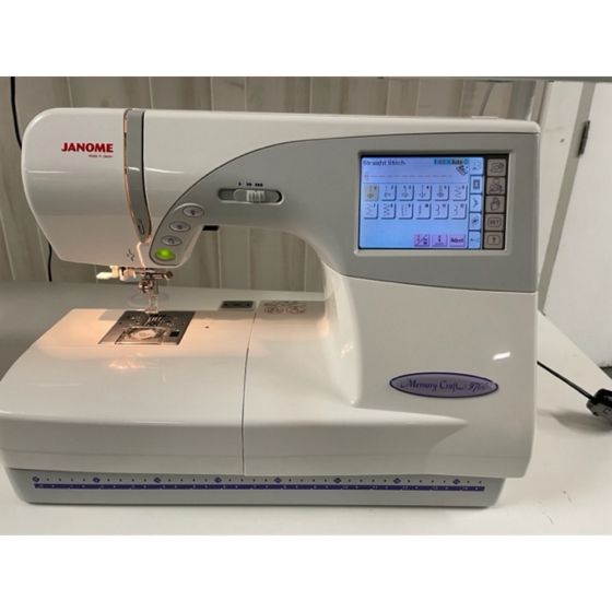 Home embroidery machine, Janome memory craft 500E. Beginners guide from a  beginner 
