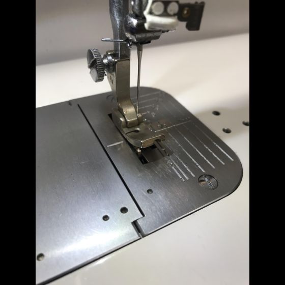 Commercial Sewing Machine Double Fold Ball Hemmer Foot 1/8 Upturn