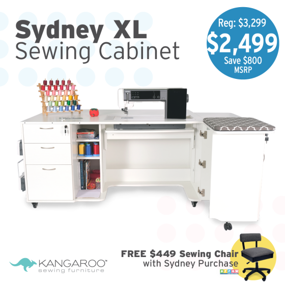 Kangaroo Sydney Sewing Machine Cabinet