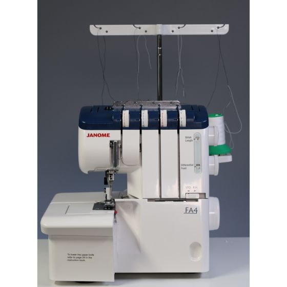 Janome FA4 Free Arm Serger Refurbished