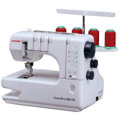 Janome 1000CPX Coverpro Coverhem Serger with Bonus Kit