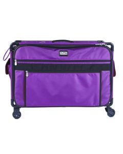 Tutto 28" Sewing and Embroidery Machine Trolley On Wheels in Purple