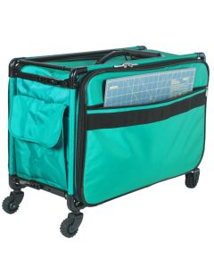Tutto 28" Sewing and Embroidery Machine Trolley On Wheels in Turquoise