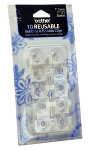 Brother SABOBCLIP Reusable Bobbins and Bobbin Clips