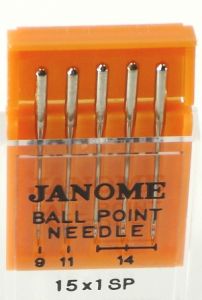 Janome Ball Point Assorted Size Needle Pack