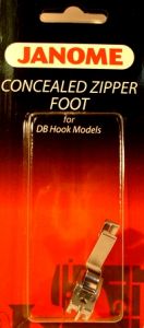 Janome 1600 Series Concealed Zipper Foot
