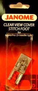 Janome Coverpro Partial Transparent Foot for 1000cpx 2000cpx