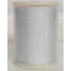 Janome 800m White Embroidery Thread #001