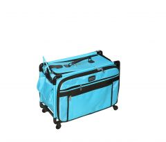 Tutto 22 Inch Sewing and Embroidery Trolley Turquoise 