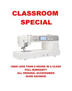 Janome Memory Craft 6700P Professional Sewing Machine Classroom Model