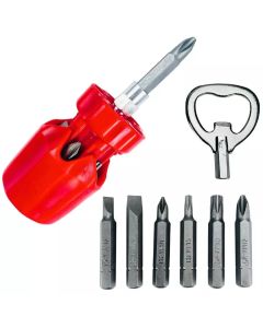 6 In 1 Stubby Screwdriver Set
