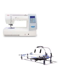 Janome 8200 Quilting Machine and Grace Cutie Breeze Frame Offer