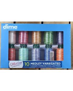 Medley Variegated 10 Spool Thread Kit - MD1000