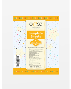 OESD StabilStick Template Sheets 8.5" x 11" - HBSSTS-11