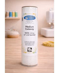 Ken's Sewing Medium Cutaway Embroidery Stabilizer - 12 inches x 10 yards - H4251210