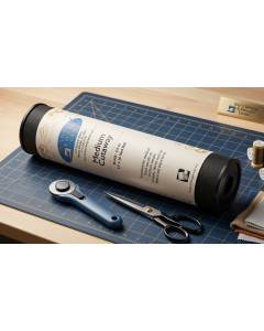 Ken's Sewing Medium Cutaway Black Embroidery Stabilizer 12 Inches x 10 Yard Roll - H4261210