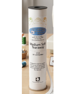 **OUT OF STOCK** Ken's Sewing Medium Soft Embroidery Stabilizer - 20 Inches x 10 Yard Roll - H3502010
