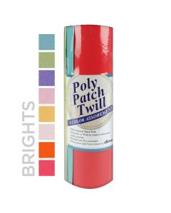 DIME Poly Patch Twill for Making Your Own Patches - Brights