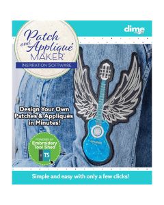 DIME Patches and Applique Maker Embroidery Software