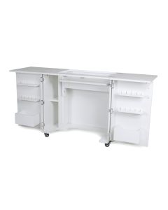 Kangaroo K8211 Bandicoot White Sewing Machine Cabinet (OUT OF STOCK)