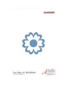 Janome Artistic Digitizer Jr. UPGRADE to the Full Version 202410009
