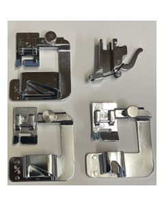 Bias Binder and Hemmer Foot Kit for Juki TL Brother PQ Janome 1600P