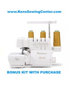 Baby Lock Celebrate Serger BLS1 with Jet Air Threading with You Pick $122.90 Super Bonus Kit