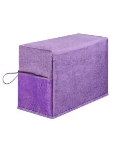 Sewing Machine Dust Cover with Pockets in Purple