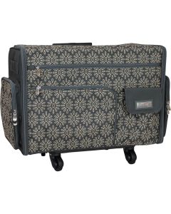 Everything Mary XL Sewing Machine Trolley Tan Floral EVM14465-1 