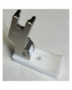Commercial Grade Hinged Right Side Action Smooth 1/4 Inch Piping Foot