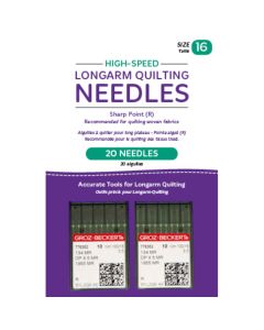 Handi Quilter High-Speed Longarm Needles – Two Packages of 10 (Crank 100/16 134MR-3.5)