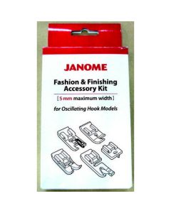 Janome Fashion and Finishing Sewing Machine Accessory Kit