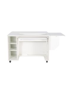 Melbourne Hydraulic Lift Sewing Machine Cabinet in Ash White K4721XL