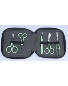 Ken's Embroidery Quilting Serger Scissor and Tool Kit Mint