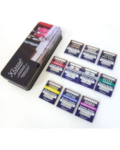 Klasse 10 Piece Assorted Sewing Machine Needle Gift Tin