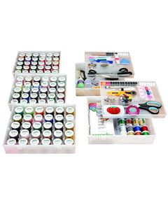Koala 5 Piece Thread and Notion Boxes with Lids 