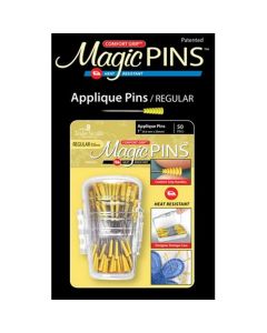 Magic Pins Applique Regular 1 Inch Pack of 50