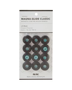 Fil-Tec Magna Glide Style L Prewound Embroidery Bobbins Black 10 Count (60373)