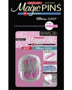 Magic Pins Applique Extra Long Regular Tip 2 1/4 Inch Pack of 50